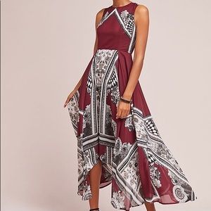 Mynah Printed Maxi Dress